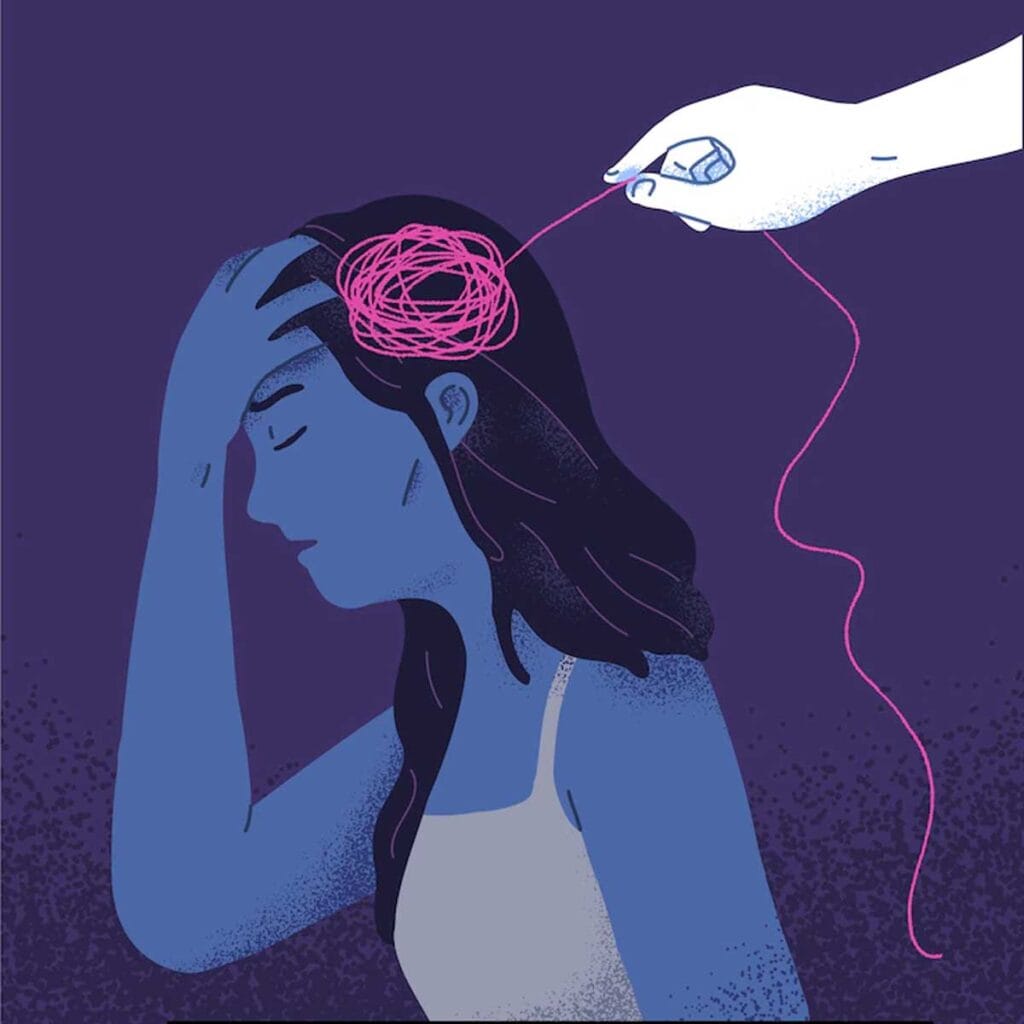 La depresión y el cansancio está relacionados.