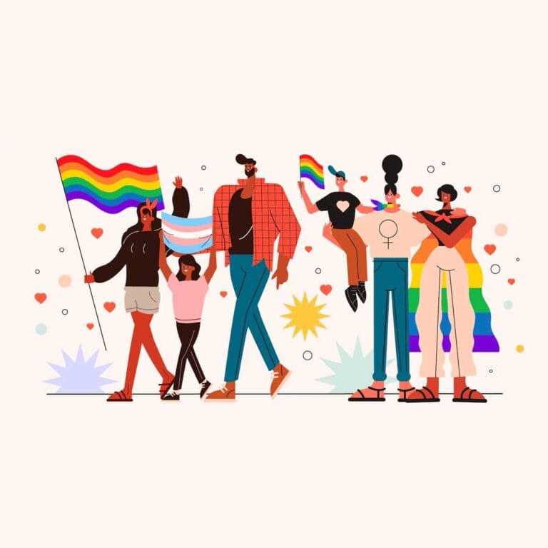 La terapia afirmativa o psicología afirmativa trabaja principalmente con personas LGTBIQ+