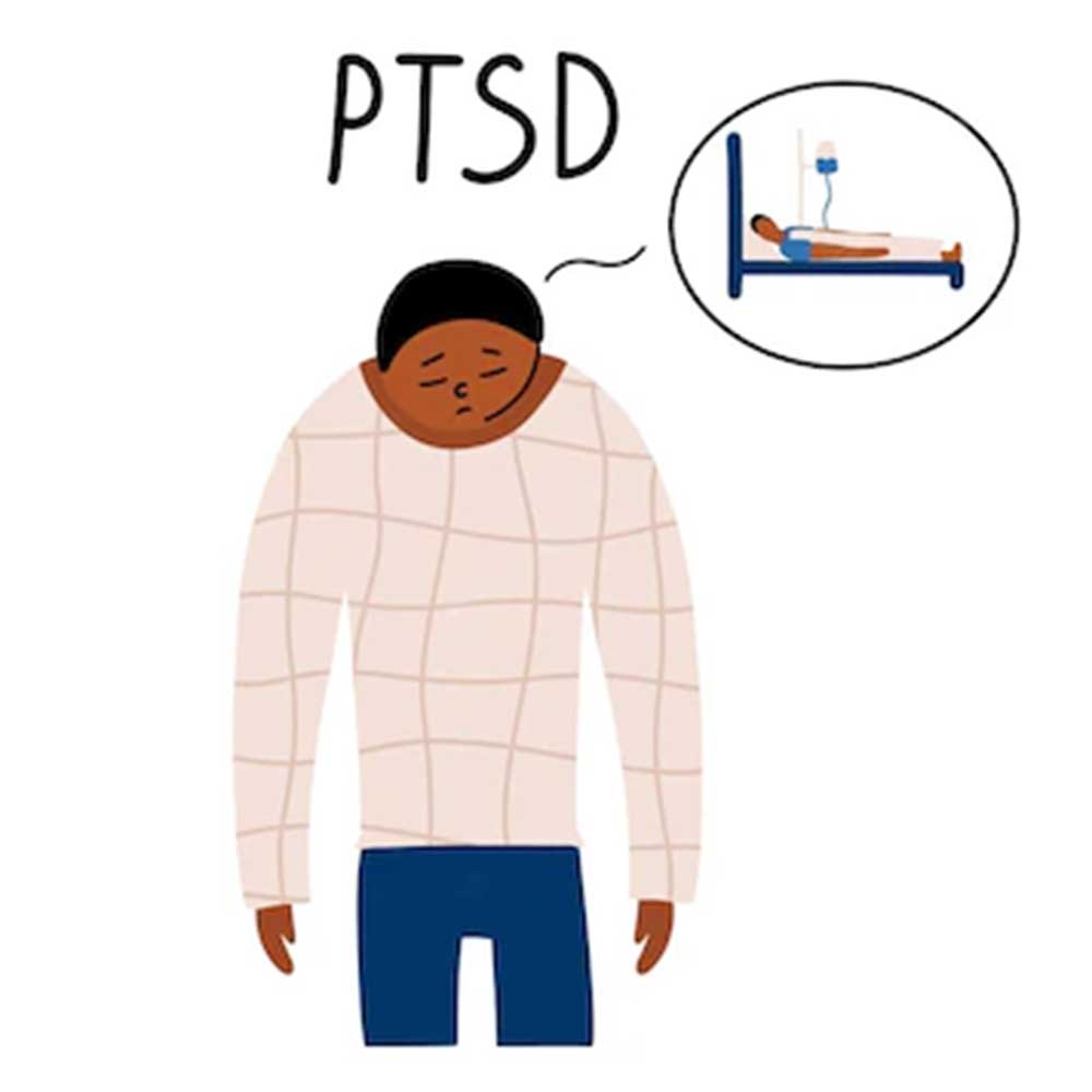 El trastorno de estrés postraumático ocurre tras enfrentarse a una situación traumática.