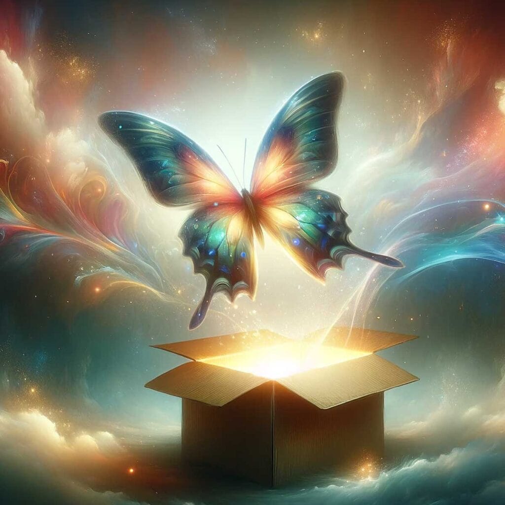 La mariposa en la terapia simbólica.