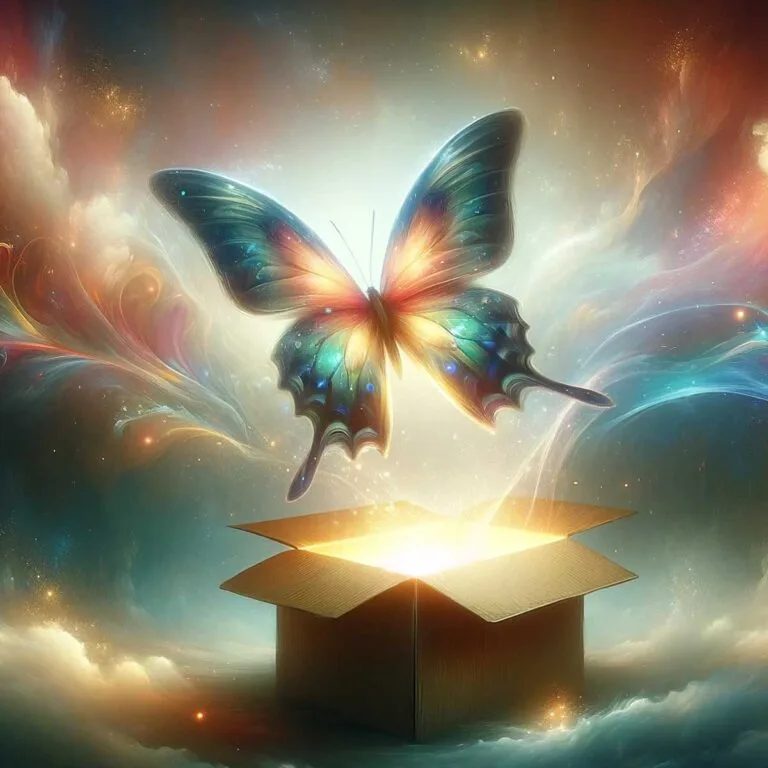 La mariposa en la terapia simbólica.
