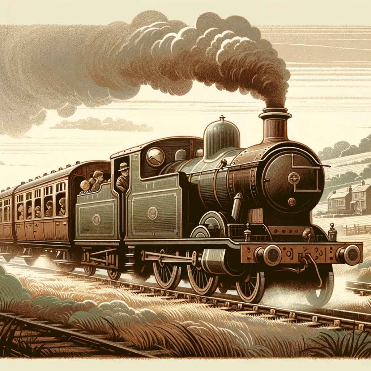 El tren como metáfora del viaje en psicología.