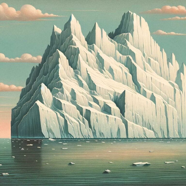 Metáfora del iceberg en psicología.