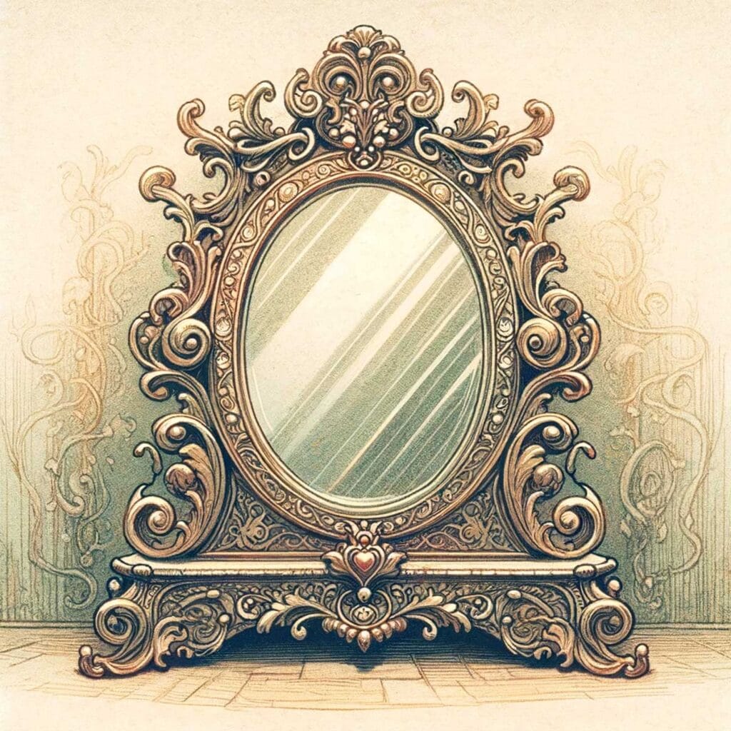 La metáfora del espejo en la psicología.